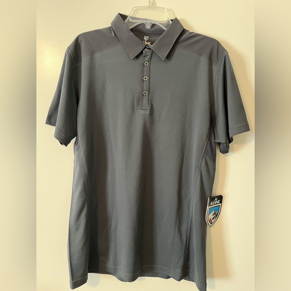 Men's KUHL Shadow Polo Shirt-LARGE